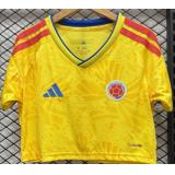 Colombia 1a Equipación 2026 - Cropped MUJER